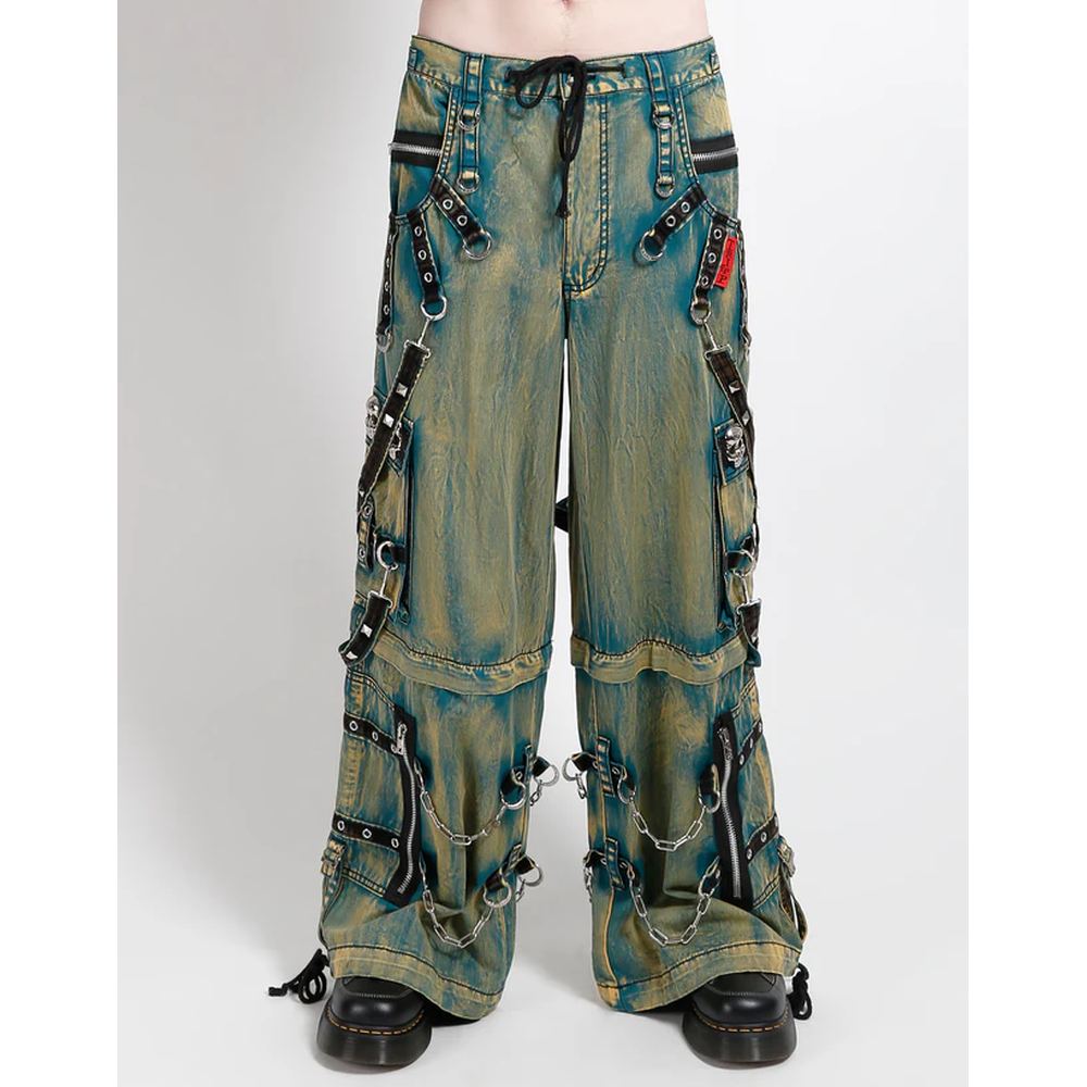 Tripp NYC - Skull Stud Wide leg trousers - Blue